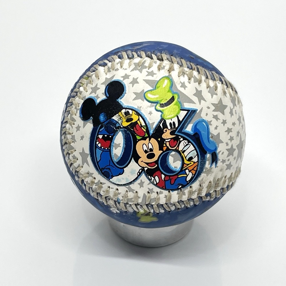 Walt Disney World 2006 Embossed & Lenticular Panel Souvenir Collectible Baseball